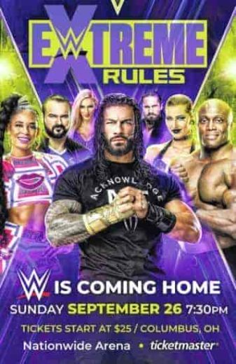 عرض اكستريم رولز WWE Extreme Rules 2021 مترجم