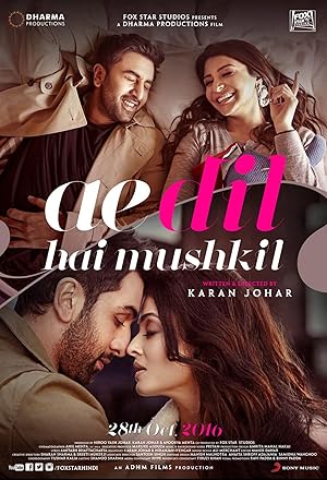 فيلم Ae Dil Hai Mushkil 2016 مترجم